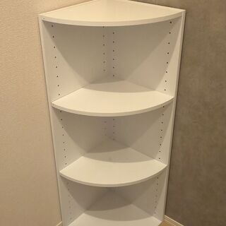 ニトリ　カラーボックス・コーナー３段【静岡県内一部お運びできます】
