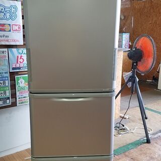 【愛品館市原店】SHARP 2020年製 350L 3ドア冷蔵庫 　SJ-WA352F-S【管理IR013460-104】