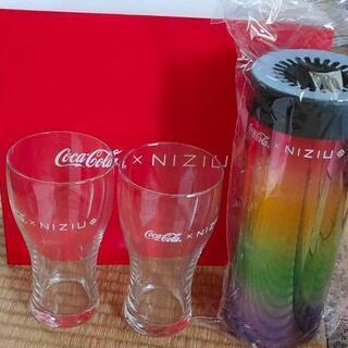 2セット有ります。新品・未使用☆コカ・コーラ×NiziU 保冷ペ...