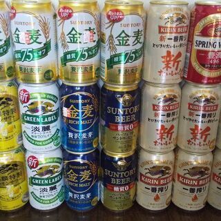 缶ビール&チューハイ バラエティセット 合計37点の画像