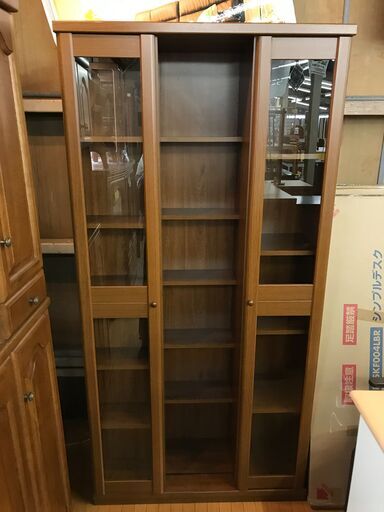 【愛品館八千代店】片側スライド書棚　②【愛八GS】