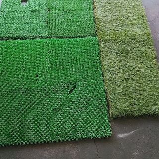 4.普通の芝と深い芝から打つ練習用のマット　実際に球を打つ練習に...