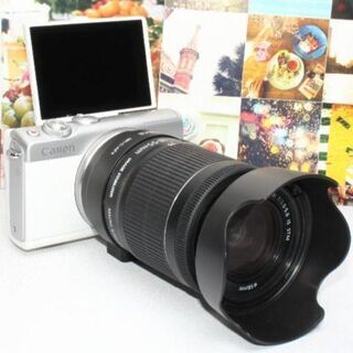 ❤️新品カメラバック&予備バッテリー付き❤️CANON EOS M100❤️②