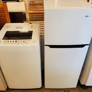 売約済み☆家電2点セット Hisense 冷蔵庫 洗濯機 2016年製☆