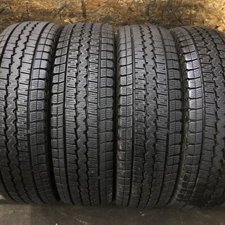 DUNLOP WINTER MAXX SV01 195/80R15 107/105L LT 15インチ スタッドレス 4本 2019年製 バリ溝 ハイエース等　(TH445) クレジットカード QR決済可能