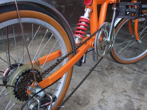【お話し中】■? ① 折りたたみ自転車 ?■　変速付き