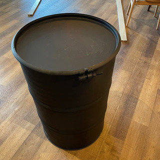 ドラム缶　マッドブラック