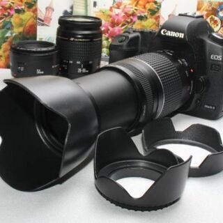 ❤️予備バッテリー付❤️Canon EOS 5D mark II トリプルレンズ①
