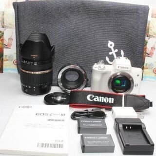 ❤️予備バッテリー&万能神レンズ付❤️Canon EOS kiss M❤️②の画像