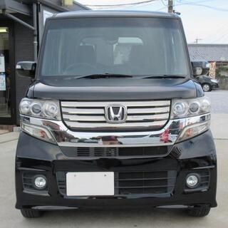 ホンダ　Ｎ－ＢＯＸカスタム【自社ローン対応可】ＨＤＤ地デジ・Ｂカ...