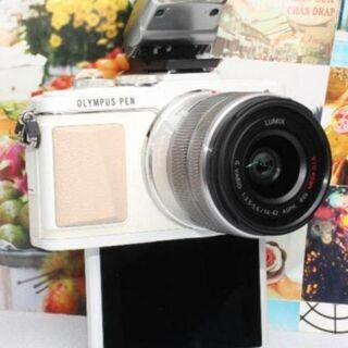 ❤️Wi-Fi搭載＆予備バッテリー付❤️OLYMPUS PEN ...