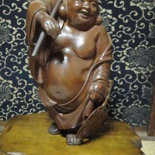 金属製　布袋さん　お譲りします　の画像