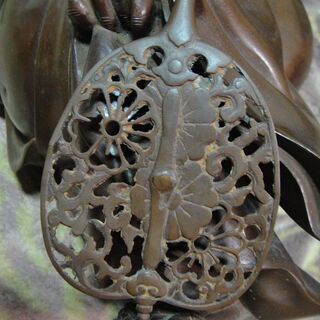 金属製　布袋さん　お譲りします　の画像