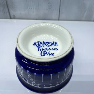 【愛品館八千代店】 アラビア ARABIA バレンシア Valencia シュガーポット ウラ・プロコッペの画像