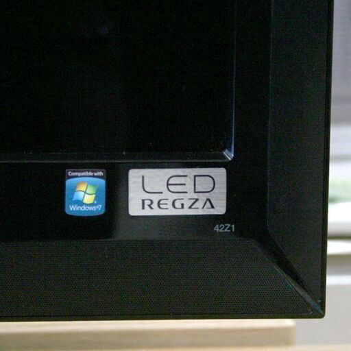 液晶テレビ 42インチ 2010年製 東芝 42Z1 レグザ 接着剤のような付着物あり 液晶TV LEDバックライト 3チューナー 外付けHDD録画対応 札幌市 清田区 平岡