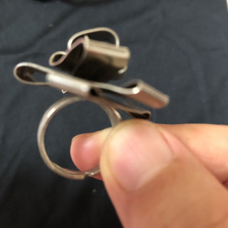 シルバーリングの画像