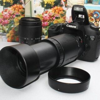 ❤️予備バッテリー付❤️Canon EOS 7D 超望遠 300mmレンズセット ❤️予備バッテリー付❤️Canon EOS 7D 超望遠 300mmレンズセット