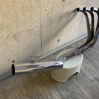 ZRX400Ⅱ社外マフラー ショート管