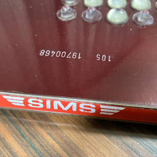 スノーボード　SIMS 138の画像
