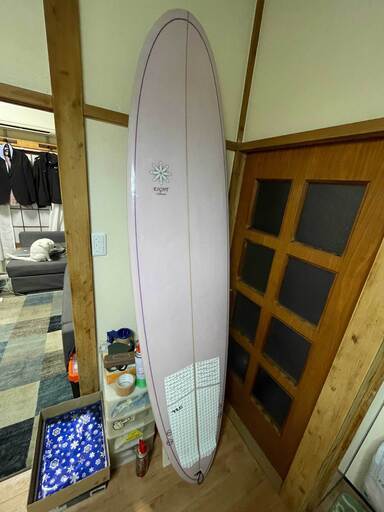EIGHT SURFBOARD 浮力系 ファンボード 7'4 フィン無料付き 引き取り限定