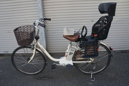 パナソニック電動アシスト！vivi・26インチ！後ろ子乗せシート装着！こんなお値段でお譲ります！