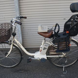 パナソニック電動アシスト！vivi・26インチ！後ろ子乗せシート装着！こんなお値段でお譲ります！