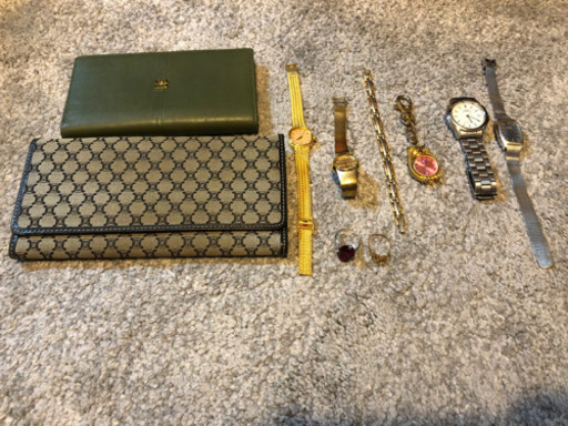 ■18金 指輪 セリーヌ ジバンシー CASIO SEIKO シーマ 時計 クオーツ 手巻き ブレスレット まとめ