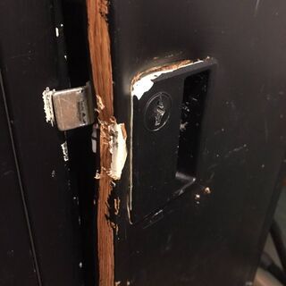 7/30までの引き取り限定　ロッカー　6人用(内1つ鍵紛失、1つ鍵部分破損)　業務用　店舗　鍵付きの画像