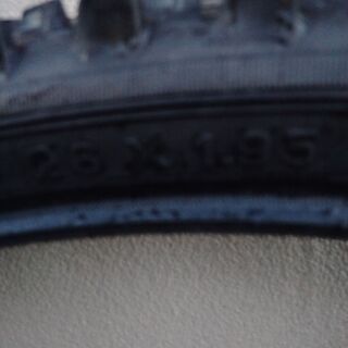MTB マウンテンバイク タイヤ 2本 26インチ 26X1.95 ETRO559 の画像