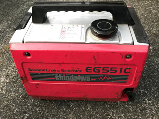 発電機 新ダイワ EG551C ガソリンエンジン