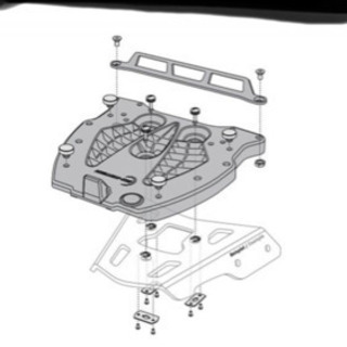 sw-motech givi モノロック用アダプタープレートの画像