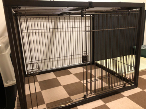 【取引中】リッチェル 木製ペットサークル 120×90cm 中型犬～大型犬用