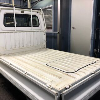 自社ローンあり！ガソリン100リットルプレゼント★積荷たっぷり★走行６万キロ代★社外ナビ付き★スバル★サンバートラック★TC★660cc★2人乗り★の画像