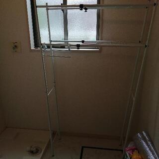洗濯機の上につける棚の画像