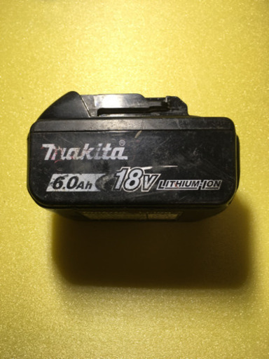 【売済】マキタ 18V 6A バッテリー ③