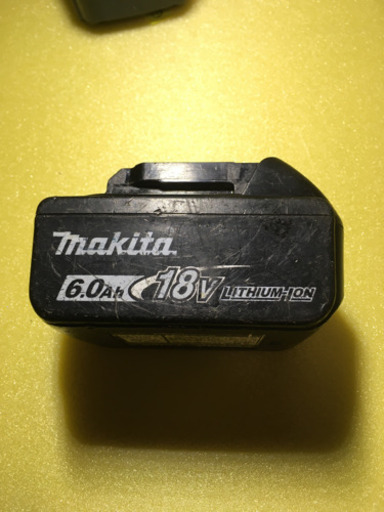 【売済】マキタ 18V 6A バッテリー ③