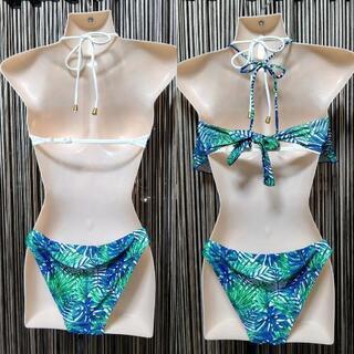 水着👙ビキニM🌴3点セット💕親子お揃い🉑の画像