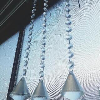 お取引完了】キラキラ✨吊り下げ雫形スワロフスキー💎のサンキャッチャー　3個セットの画像
