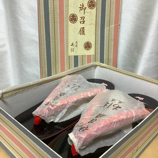 下駄 23センチ レディース 黒 赤