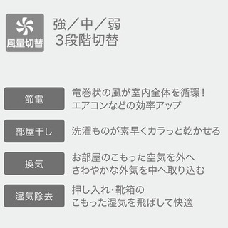 ニトリの扇風機。の画像