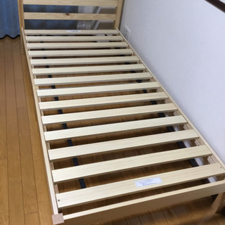 引取限定/無料/ニトリ　すのこベッド