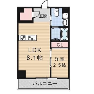 No 68KN✨敷金無し😊🎵１LDK❗️設備良し🙆‍♀️