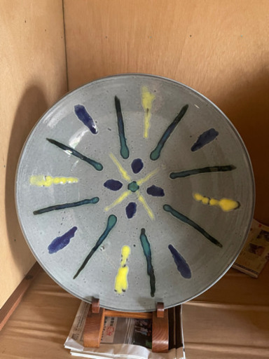 美術品、超大皿