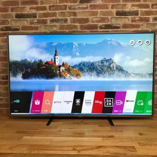 即日受渡❣️4Kスリム55型スマートTV YouTube42000円