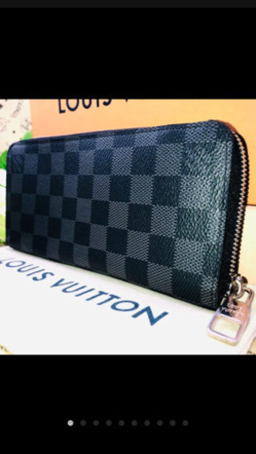 ルイヴィトン ジッピーヴェルティカル ラウンド 長財布 グラフィット S217