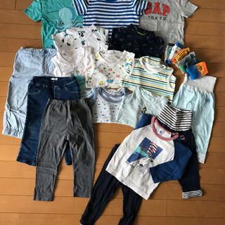 男の子 gap ユニクロ プチバトー 80-90サイズ 23点の画像