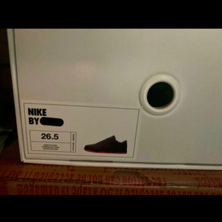 ナイキ ダンク 26.5cmブラック②の画像