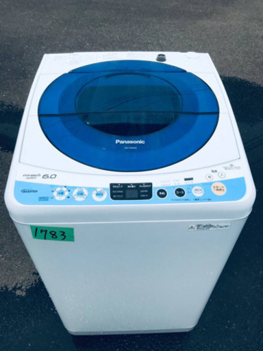 ③1783番 Panasonic✨全自動電気洗濯機✨NA-FS60H6‼️