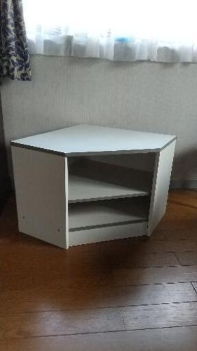 コーナー白棚