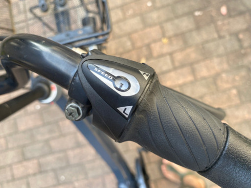 26インチ　自転車　子供シート付